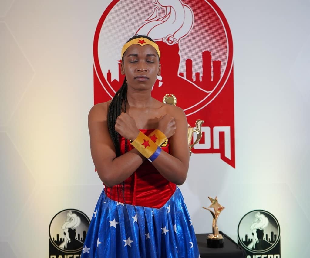 Wonder Woman cosplay at Nairobi Comic-Con 2019