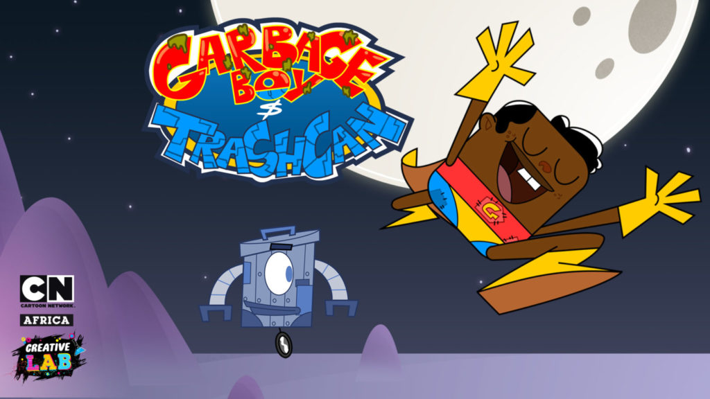 Garbage Boy and Trash Can Cartoon Network Africa Creative Lab animated shorts