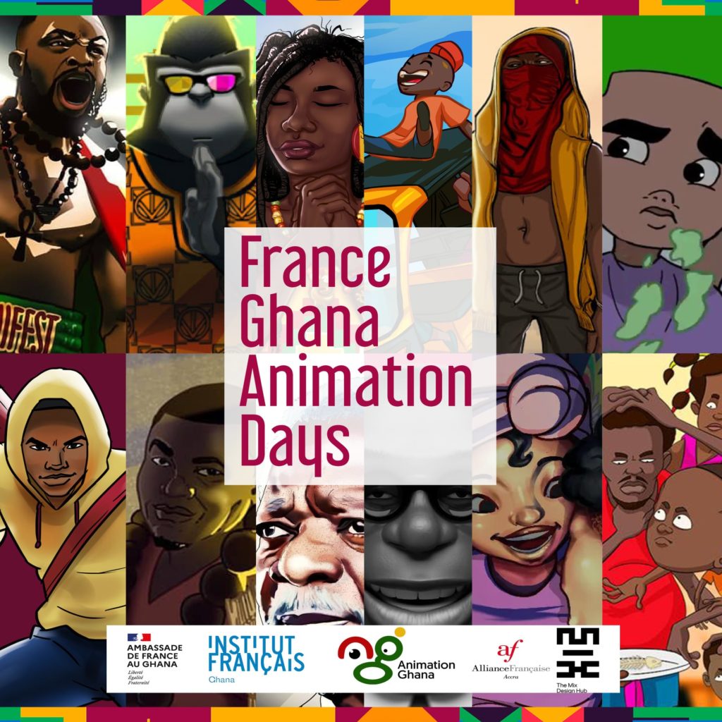 France Ghana Animation Days poster
