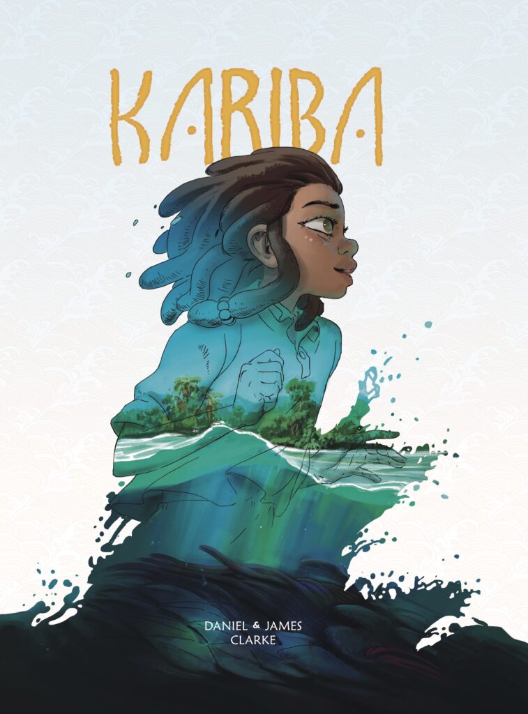 Kariba graphic novel cover by Daniel and James Clarke